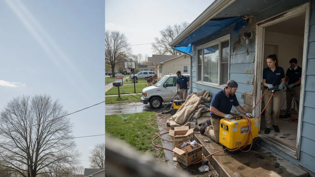 Basement Flood Cleanup in Alton, IL near me